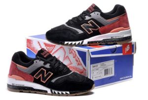 New Balance 997.5 черно-красные (35-43)