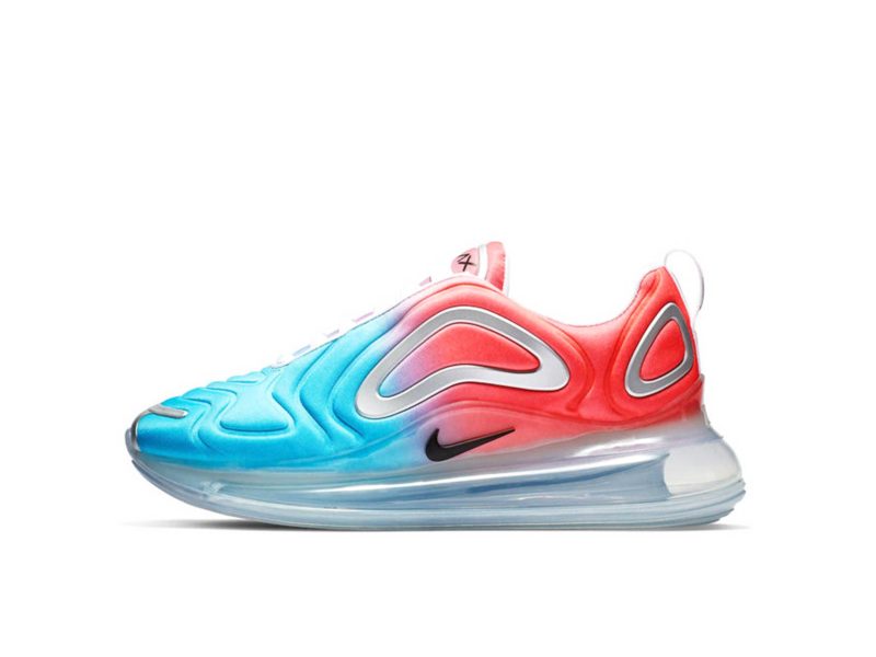 Nike Air Max 720 голубые с красным (35-40)