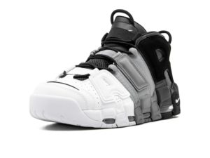 Nike Air More Uptempo белые с черным и серым 40-45