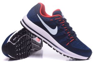 Nike Zoom Vomero 12 синие с красным (40-44)