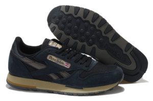 Reebok Classic Leather Utility темно-синие (39-44)