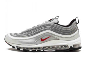 Кроссовки Nike Air Max 97 серебряные silver (35-44)