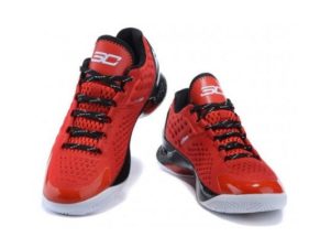 Under Armour Stephen Curry 1 Low красные (39-45)