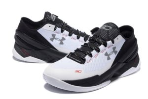 Under Armour Stephen Curry 2 Low белые с черным (40-45)