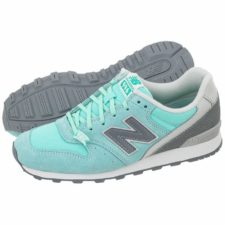 New Balance 996 замша-сетка бирюзовые с серым (36-40)