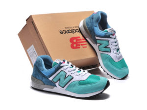 Кроссовки New Balance 576 сине-бело-бирюзовые (39-45)