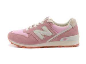 Кроссовки New Balance 996 розовые с белым (35-39)