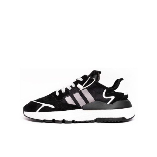 Adidas Nite Jogger черно-белые (40-44)