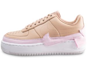 Nike Air Force 1 LV8 бежевые с розовым (35-39)