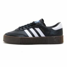 Adidas Samba черные с белым black white (36-40)