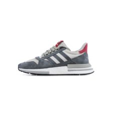 Adidas ZX 500 серые с красным (35-44)