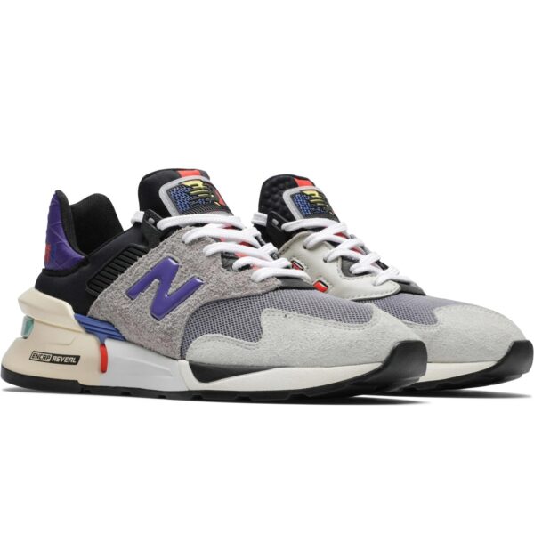 New Balance 997 серые с фиолетовым (35-44)