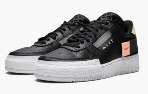 Nike Air Force 1 Type Low N. 354 черные (35-39)