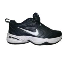 Nike Air Monarch черные с белым (40-44)