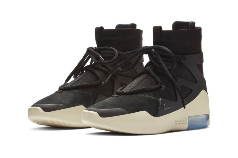 Nike Air Shoot Around "Fear of God" черные с белым (40-44)