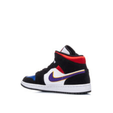 Nike Air Jordan 1 Mid se Lakers Top 3 черно-бело-синие с красным (40-45)