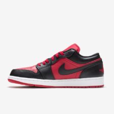 Nike Air Jordan 1 Low черно-красные (40-45)