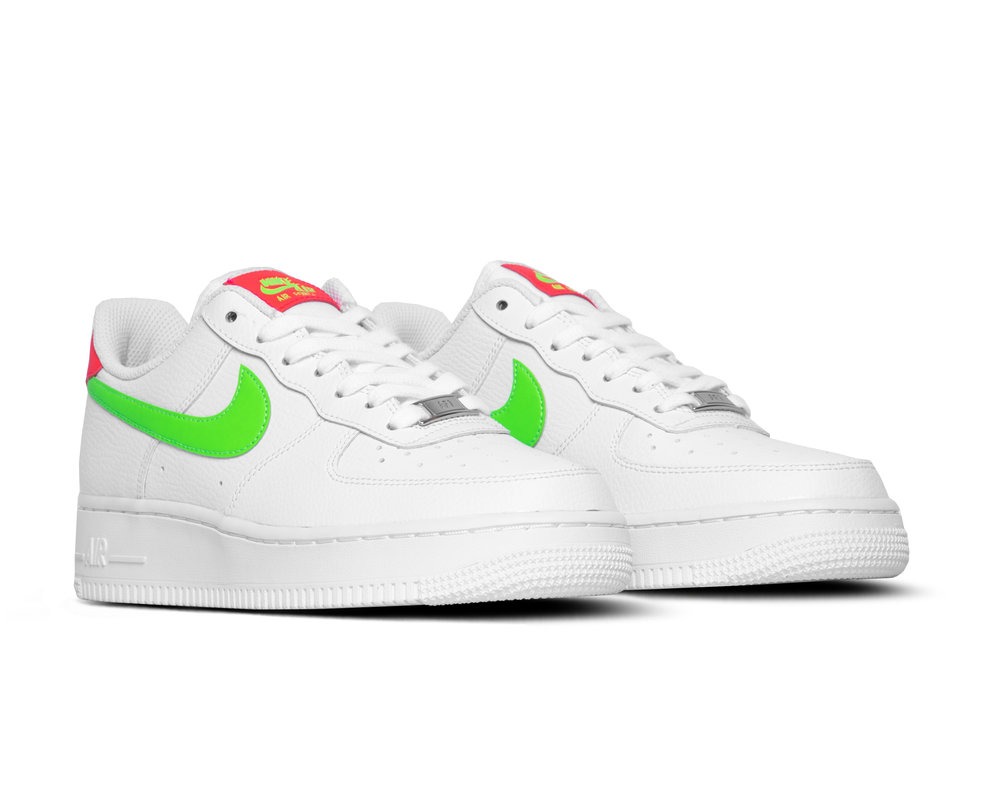 Nike air force 1 low vert hot sale