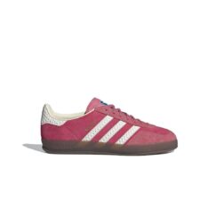 Adidas Originals Gazelle Skateboarding Shoes бордово-розовые замшевые женские (36-40)