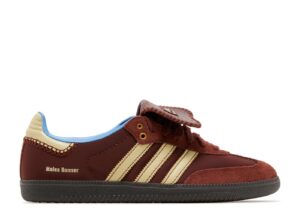 Adidas Samba "Wales Bonner Fox Brown" коричневые кожа-замша женские (36-40)