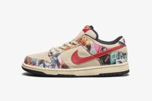 Nike SB Dunk Low Pro SB Paris 2002 разноцветные кожа-нубук мужские-женские (35-44)